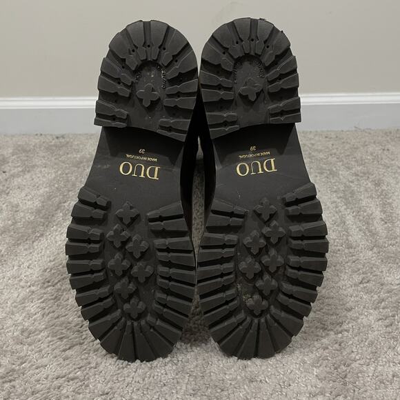 DUO Jeane Knee High Boots Women’s EU 39 / US 8 Brown Leather Riding Equestrian - Picture 10 of 13